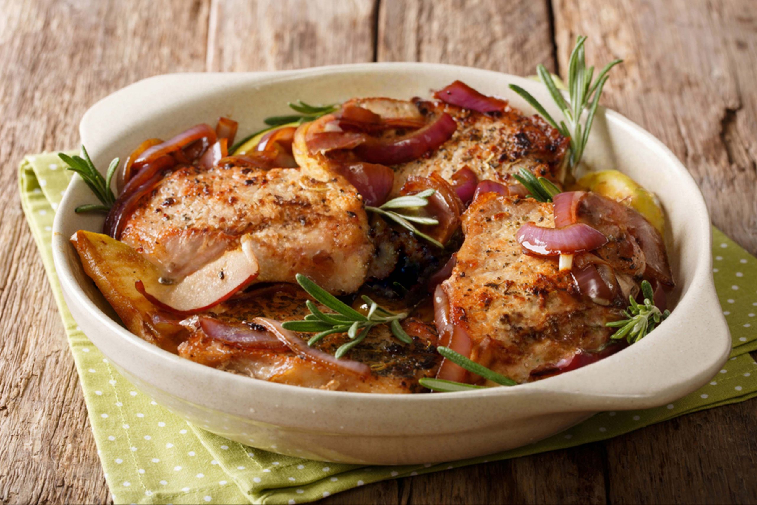 Citrus Mustard Pork Chops