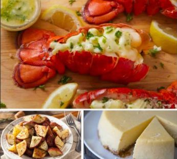 Lobster Tail Dinner for 1 w/ Cheesecake