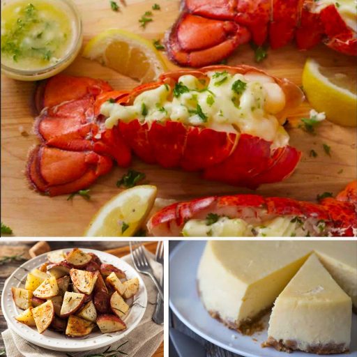 Lobster Tail Dinner for 1 w/ Cheesecake