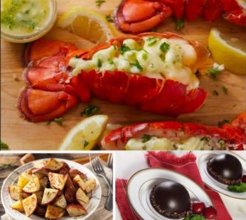 Lobster Tail Dinner for 1 w/ Chocolate Mousse
