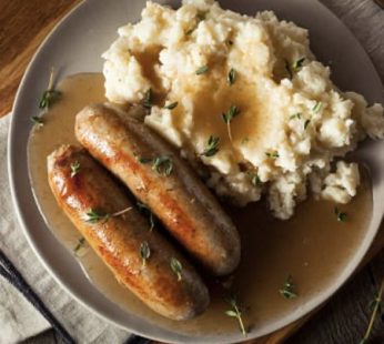 Irish Banger’s & Mash for 10-12