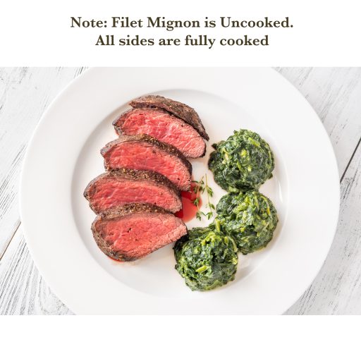 Filet Mignon w/ Herb Butter Dinner for 4-6