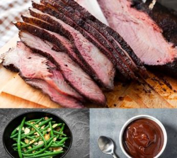 Beef Brisket w/ BBQ Sauce Dinner for 10-12