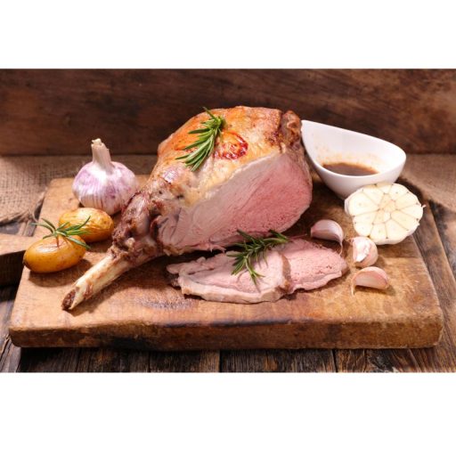 Leg of Lamb w/ Garlic, Rosemary & Gravy Dinner for 10-12