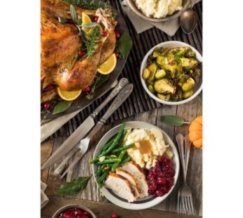 Whole Turkey Dinner for 10-12