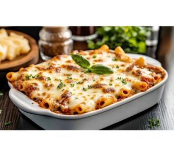 Baked Ziti w/ Meat for 10-12