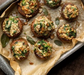 Stuffed Mushrooms for 4-6