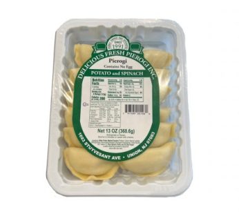 Potato & Spinach Pierogi