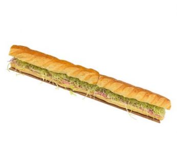 3 Ft. Turkey Italian Sub