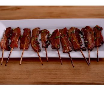 Bacon Lollipops, Smoked