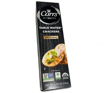 Crackers, Carr’s Table Water
