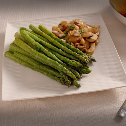 Asparagus with Shallots & Mushrooms Half Tray