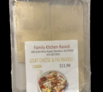 Ravioli, Goat Cheese & Fig