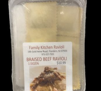 Ravioli, Braised Beef
