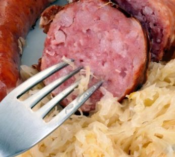 Kielbasa & Kraut for 10-12