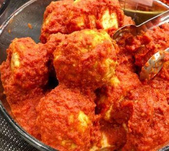 Turkey Meatballs for 10-12