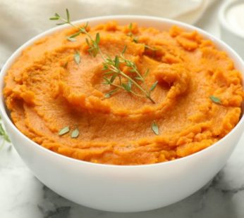 Whipped Sweet Potatoes for 10-12