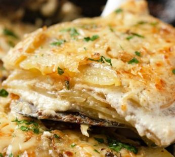 Scalloped Potatoes for 10-12