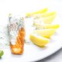 Salmon with Dill Sauce for 10-12