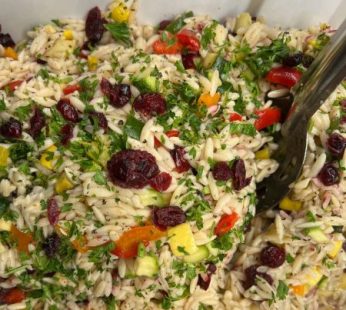 Orzo Salad for 10-12